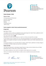 Pearson集團授權BTEC課程