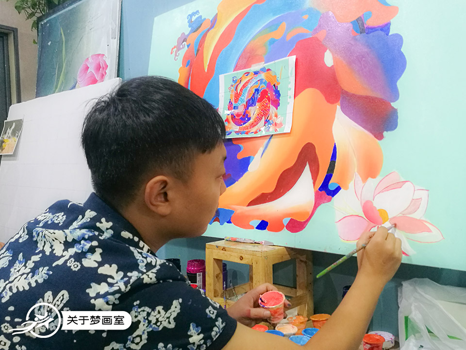 彩繪學(xué)習(xí)過(guò)程三十三