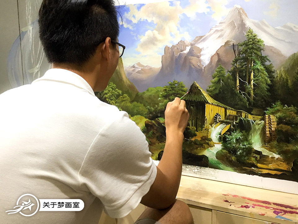 彩繪學(xué)習(xí)過(guò)程三十七