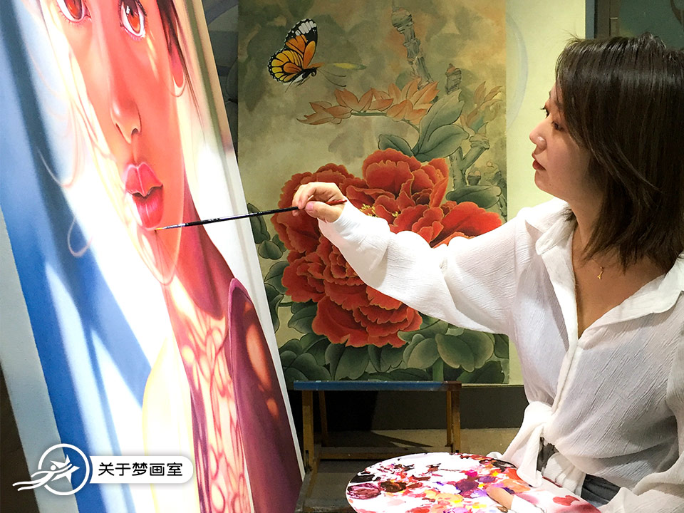 彩繪學(xué)習(xí)過(guò)程四十