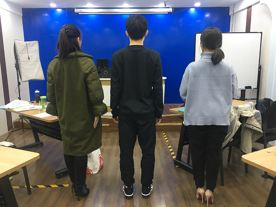 播音課程教學(xué)情景