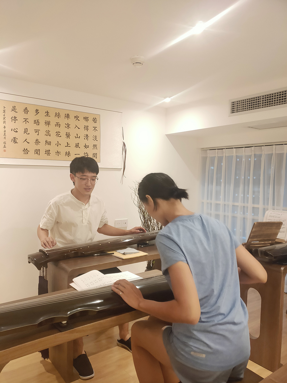 上課現(xiàn)場（古琴）