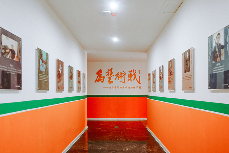 教學(xué)區(qū)走廊