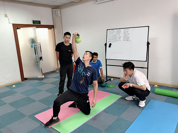 訓(xùn)練現(xiàn)場
