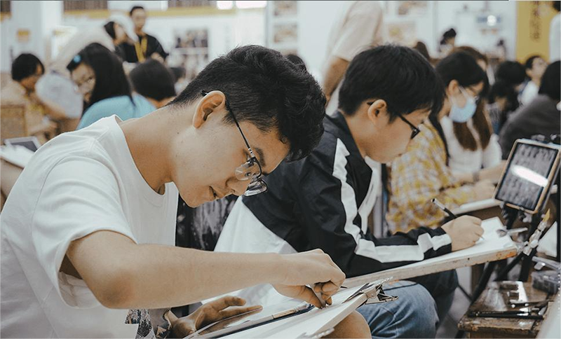 學習場面
