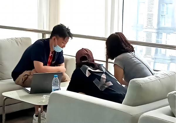 咨詢現(xiàn)場