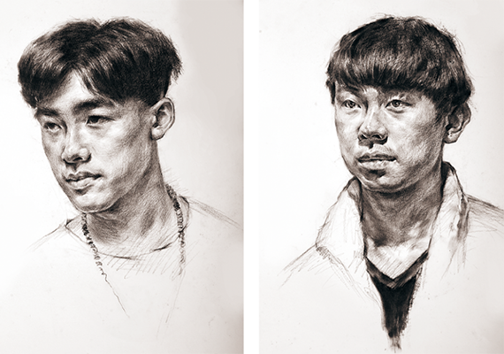 學生素描作品